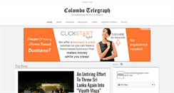 Desktop Screenshot of colombotelegraph.com